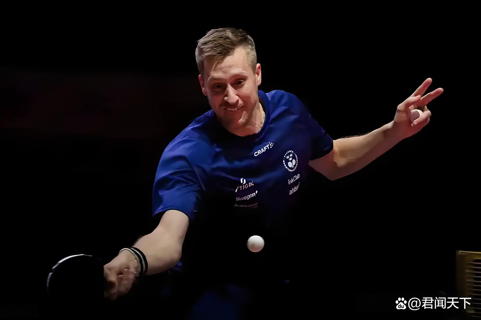 瑞典乒乓球队绝杀德国乒乓球队，奥恰洛夫送出助攻